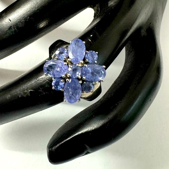 Sterling Silver 925 Tanzanite Ring